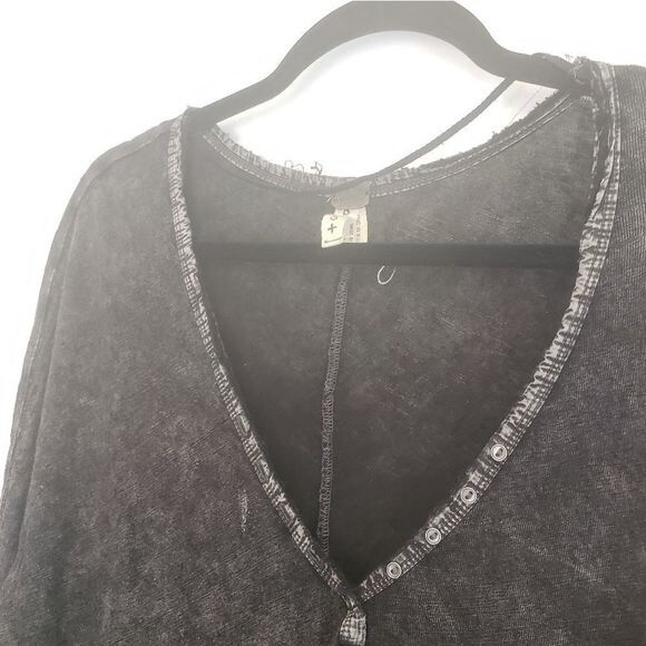 Free People We The Free Long Sleeve Twilightcore Top Size Small - Picture 2 of 7